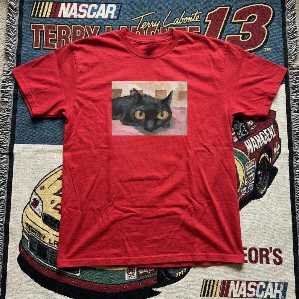 Red Cat Graphic Tee